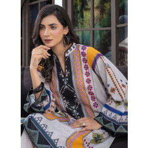 Ahlam Sunlit Safari Printed Lawn Kurta Set 2-piece