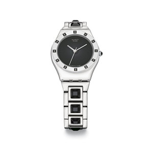 Swatch Nuit Sauvage Women's Watch Silver (YLS155G)