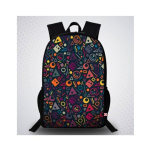 Traverse Printed School Bag For Unisex (T228TWH)