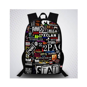 Traverse Printed School Bag For Unisex (T245TWH)