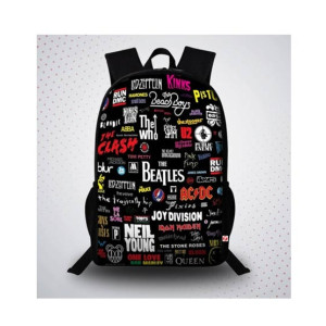 Traverse Printed School Bag For Unisex (T249TWH)