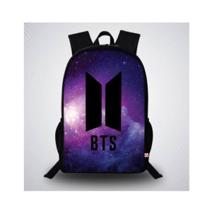 Traverse BTS Printed School Bag For Unisex (T345TWH)