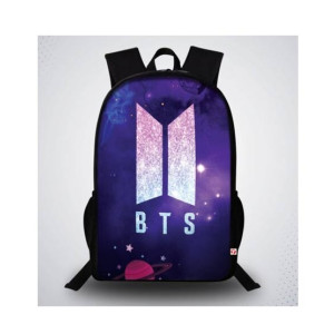 Traverse BTS Printed School Bag For Unisex Blue (T350TWH)