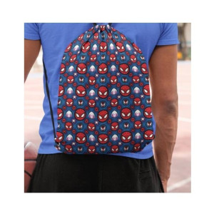 Traverse Spider Man Digital Printed Drawstring Bag (T574DRSTR)