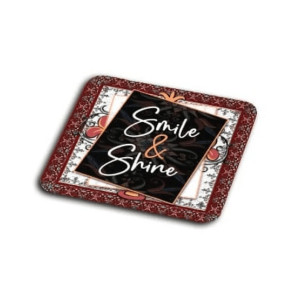 ZamZam Blooming Beauty Printed Tea Coaster 