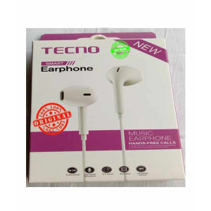 Tecno Smart In Ear Handsfree White