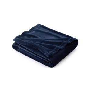 The Bedding Shop Plain Fleece Blue