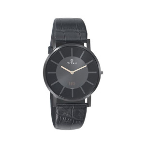 Titan Analog Men's Watch Black (1595NL01)