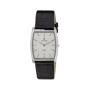 Titan Edge Analog Men’s Watch Silver (1044SL01)
