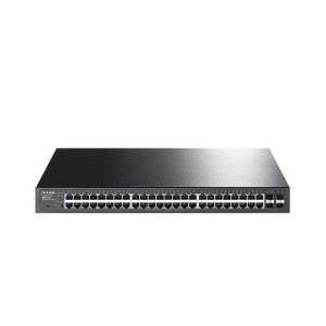 TP-Link JetStream 48-Port Gigabit Smart PoE+ Switch with 4 SFP Slots T1600G-52PS (TL-SG2452P)