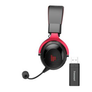 Tronsmart Shadow 2.4GHz Over-Ear Wireless Gaming Headset Red