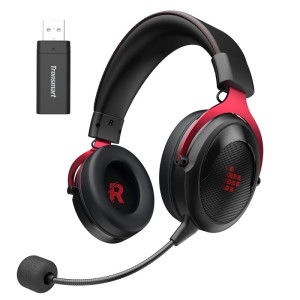 Tronsmart Shadow 2.4GHz Over-Ear Wireless Gaming Headset Red