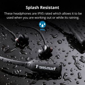 Tronsmart Encore S2 Plus Sport Bluetooth Neckband Black