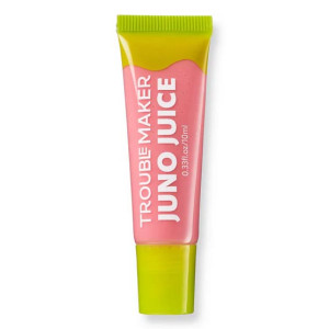 Trouble Maker Juno Juice Lip Gloss Stevie Pink