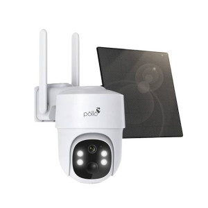 Pollo 3MP 4G Smart Wi-Fi PTZ Camera With Solar Panel (PLC-HS304-TB-4G)