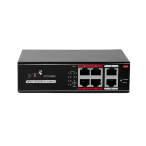 Pollo 6 Port PoE Network Switch (PLN-1104MB)