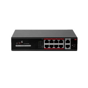 Pollo 8-Port AI PoE Network Switch With 2GB Uplink (PLN-1108MGB)