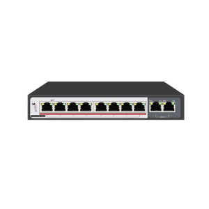 Pollo 10-Port Gigabit AI PoE Network Switch (PLN-1108GB)