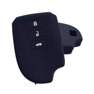 Ferozi Traders 3 Button Silicone Key Cover Case For Toyota Yaris