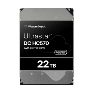WD Ultrastar 22TB SATA Internal HDD (DC HC570)