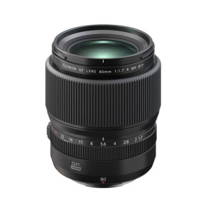 Fujifilm GFX100S Mirrorless Camera + 80mm f/1.7 R WR Lens Black