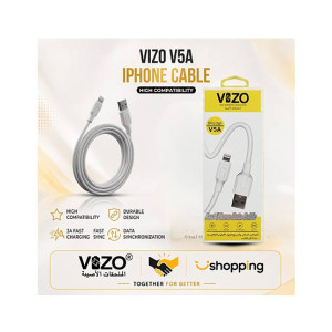 Vizo Fast Data Cable For iPhone White (V5A)