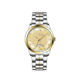 Timezone Verve Pulse Watch For Men Two Tone Gold (TZ-1331)
