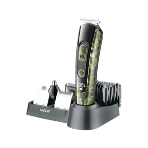 VGR Professional 5 in 1 Hair Clipper Trimmer Grooming Kit (V-102)