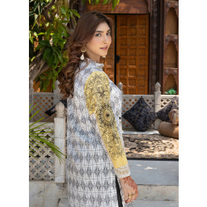 Ahlam Vintage Aura Printed Lawn Kurta Set 2-Piece