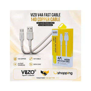 Vizo V4A Micro USB Fast Charging Data Cable