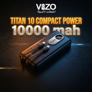 Vizo Titan 10 10000mAh 22.5W Power Bank Black - (VPB-T10)