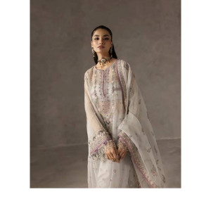 Imran Ramzan Voile de Jasmin Embroidered Unstitched 3 Piece