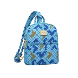 Poso Fashion Backpack For Girls Blue (PS-301)