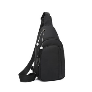 Poso Casual Chest Bag For Men Black (PS-326)