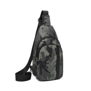 Poso Casual Chest Bag For Men Army Green (PS-326)