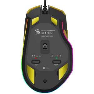 A4tech Bloody W70 Max RGB Gaming Mouse Punk Yellow