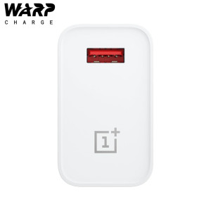One Plus Warp 30W Fast Charging Adapter White 