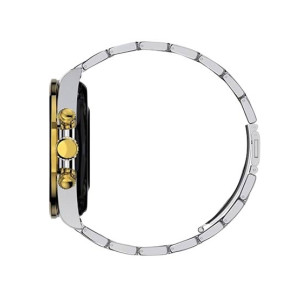 Yolex Designer Collection Luxury Stainless Steel Smart Watch Two Tone