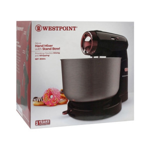 Westpoint Hand Mixer With Stand Bowl (WF-9504)