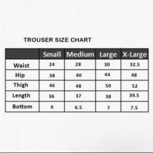 Fashion Flies Quality Slim Fit Trouser For Men - Black