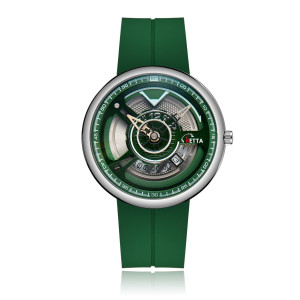 Ketta Vertex X1 Emerald Skeleton Edition Watch For Men Green