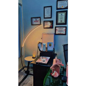 Zeki Decor Elegant 67'' LED Floor Lamp with Flexible Arc Design