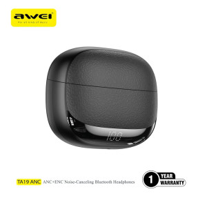 AWEI TA19 ANC Wireless Bluetooth Earbuds Black