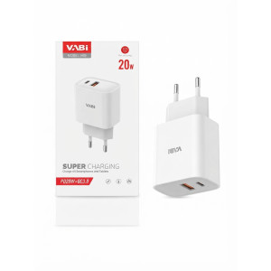 H69 Fast PD 20W Dual Port Adapter with Cable