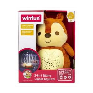 Winfun 2 in 1 Starry Lights Squirrel Toy (0824)