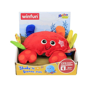 Winfun Shake and Dance Crab Stuffed Toy (0155)