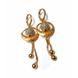 Wish Fancy Earring For Women Golden (0062)