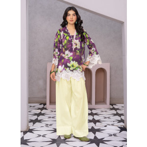 Ahlam Wisteria Printed Lawn Kurta Set 2-piece