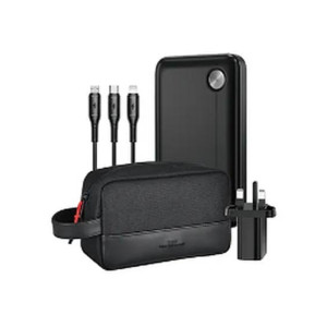 Wiwu 4 in 1 Tech Travel Combo Black