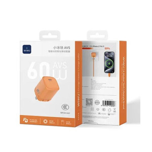 Wiwu Jade 60W AVS GaN Fast Charger (Wi-G037)